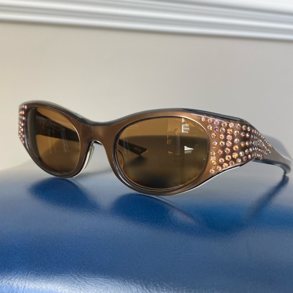 Vintage Aurora Borealis Copper Sunglasses